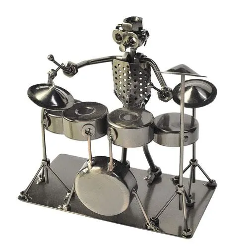 drummer metal figurine gift idea