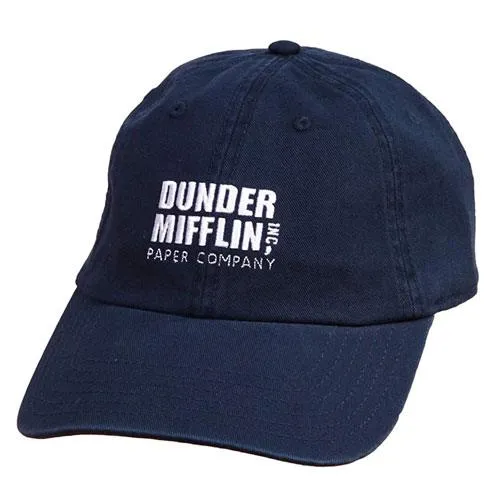 dunder mifflin logo cap
