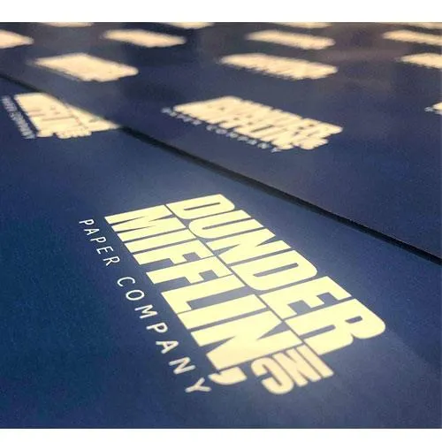 dunder mifflin wrapping paper