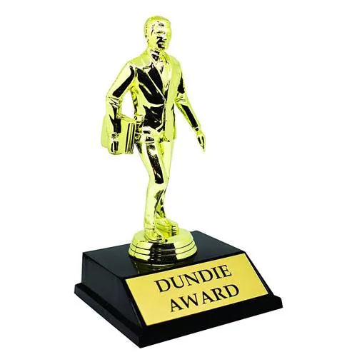 dundie award trophy statue