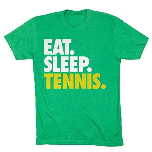 eat sleep tennis t-shirt