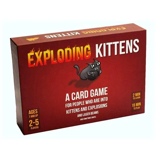 exploding kittens card game