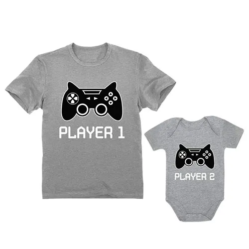 father son matching gaming outfits