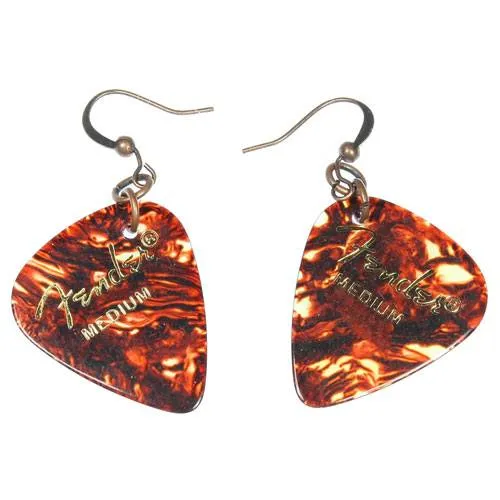 fender guitar picks earrings