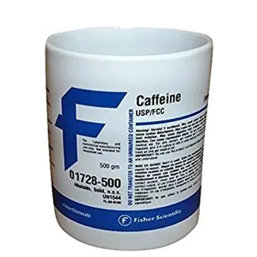 fisher chemicals caffeine mug