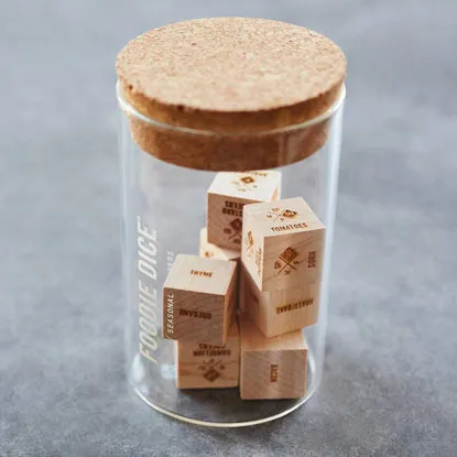 food dice 30th birthday gift ideas