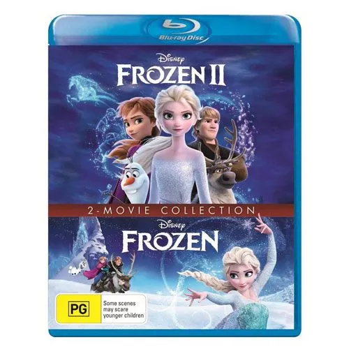frozen 1 & 2 blu-ray