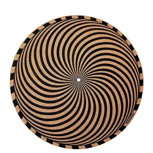 geometric turntable slipmat
