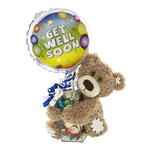 get well balloon teddy