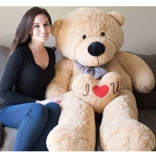 giant teddy bear present
