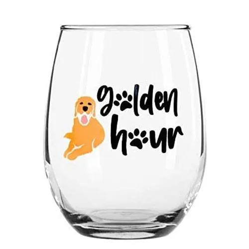 golden hour wine glass