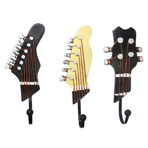 guitar shaped hook racks