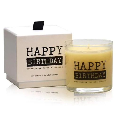 happy birthday candle