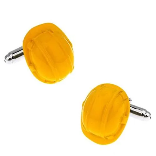 hard hat cufflinks