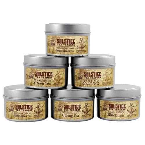 historic tea samples