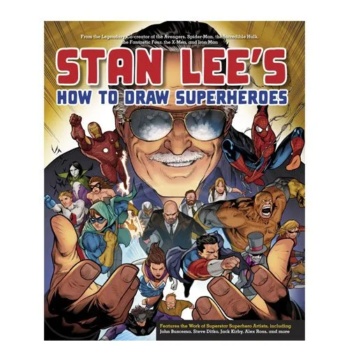 how to draw superheroes book