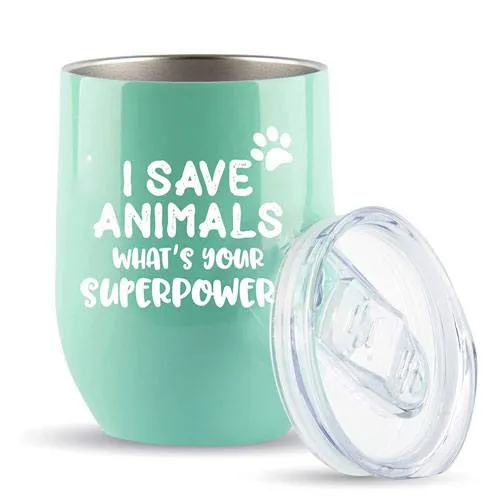 i save animals tumbler