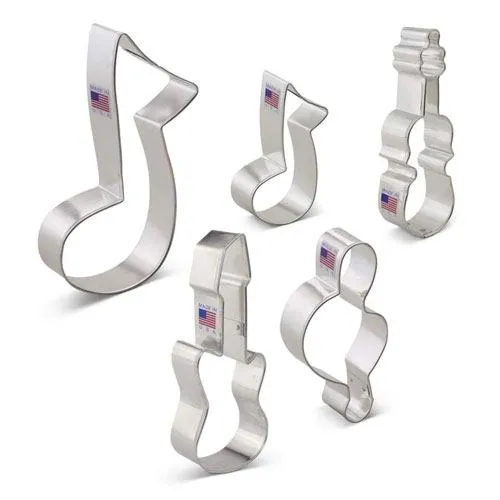 instrument cookie cutter set