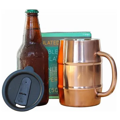 insulated beer mug