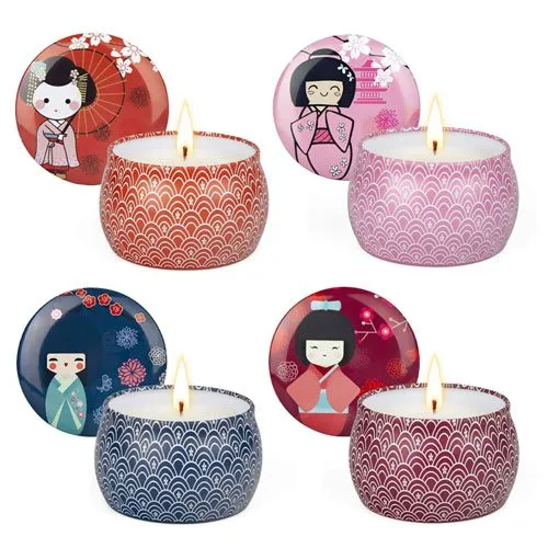japanese scented aromatherapy candles