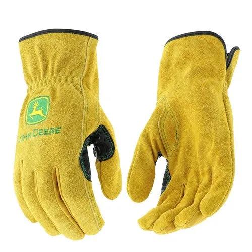 john deere leather gloves