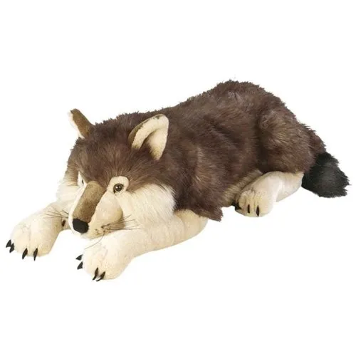 jumbo wolf plush