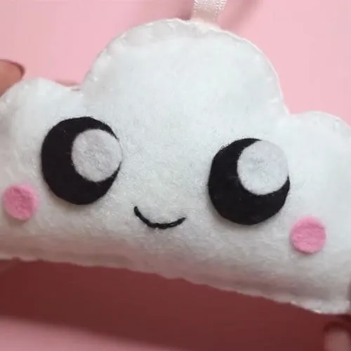 kawaii cloud plush