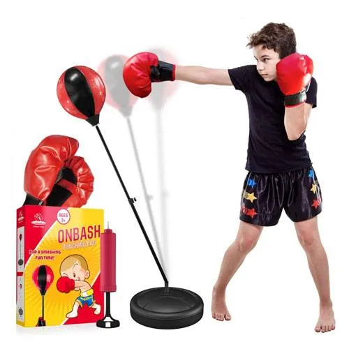 kids punching bag set