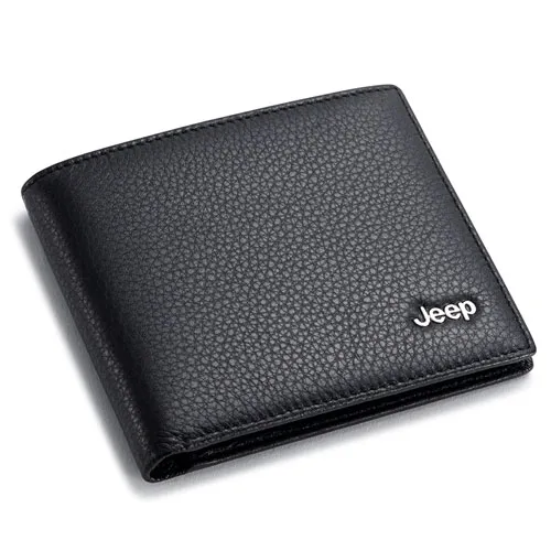 leather jeep bifold wallet gift
