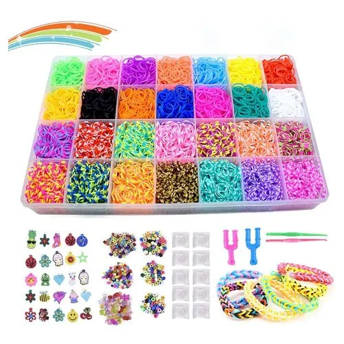 rainbow loom bands bracelet set