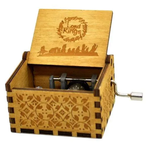 hand crank music box