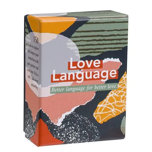 love language card game anniversary gift 