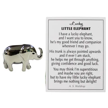 lucky little elephant gift