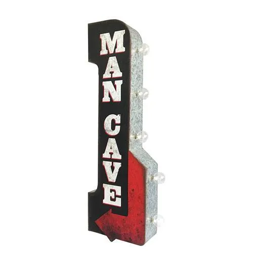 man cave LED sign