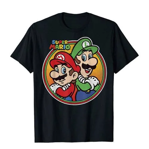 mario & luigi t-shirt apparel