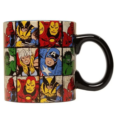 marvel comic book mug