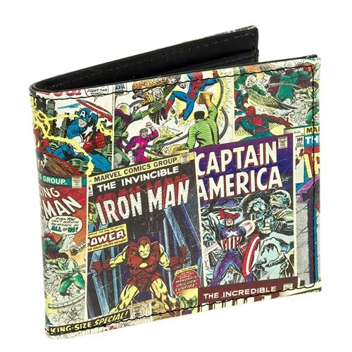 marvel comic book wallet