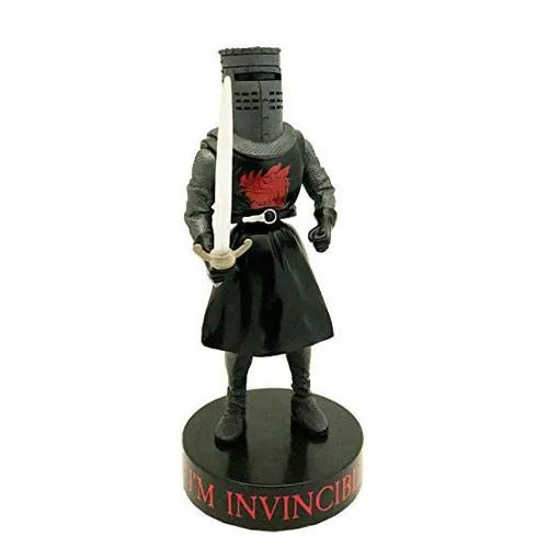 black knight figure present