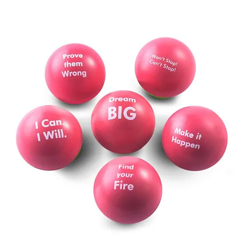 motivational stress balls
