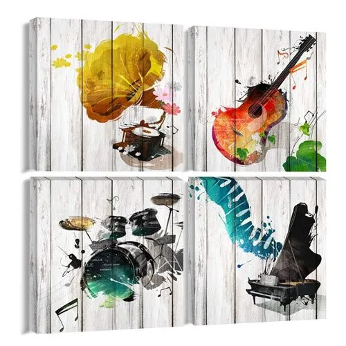 music canvas wall art