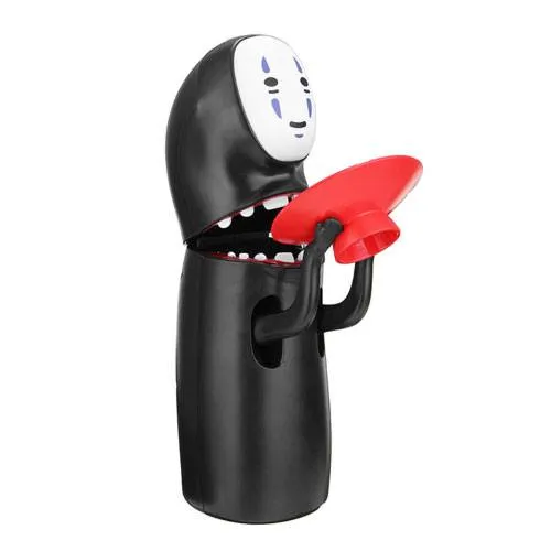 no face man piggy bank