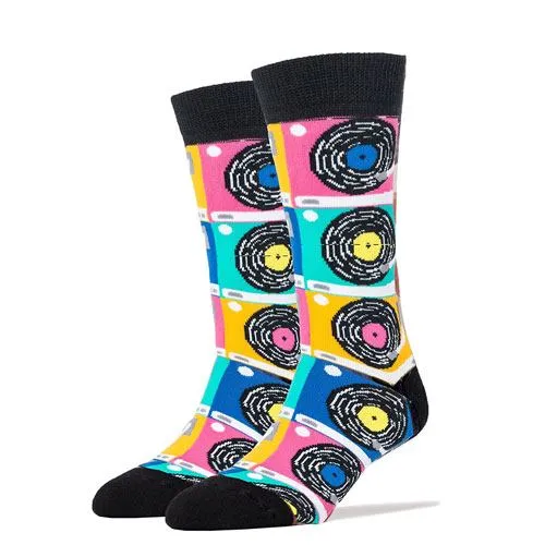 vinyl cd socks gift for vinyl lovers