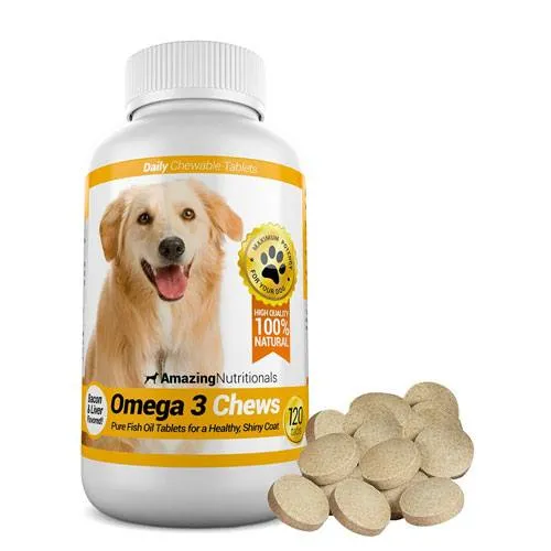 omega 3 for dogs chew tablets