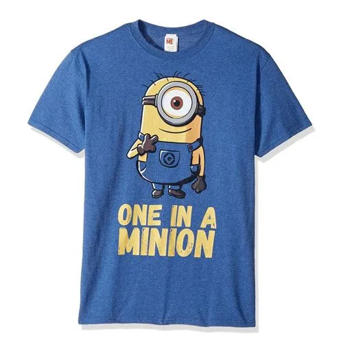 one in a minion tee