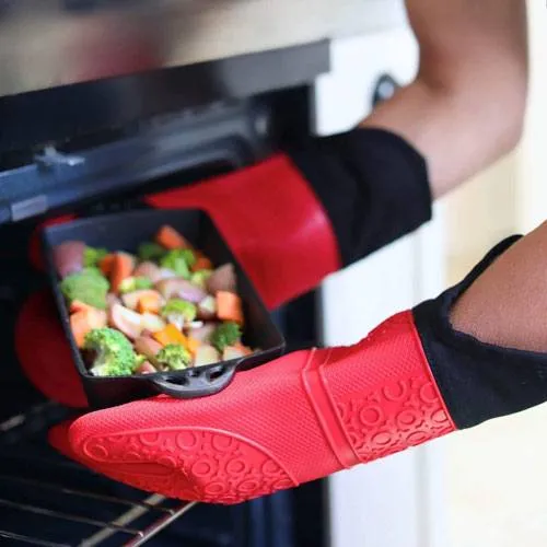 silicone oven mitts