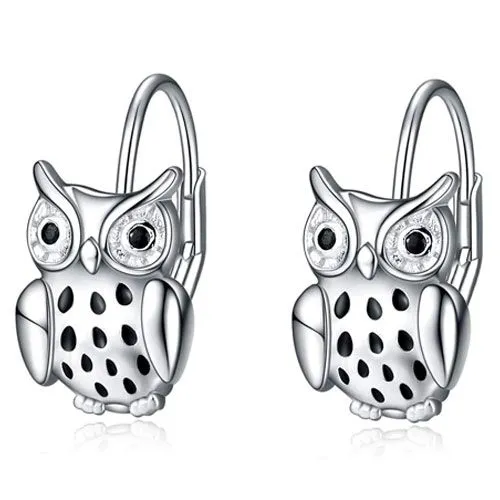 owl dangle earrings jewelry