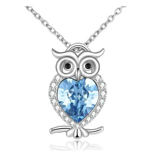 owl pendant necklace gift idea