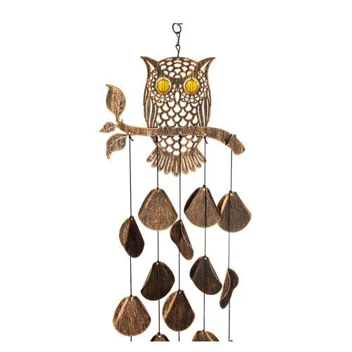 owl wind chimes decoration