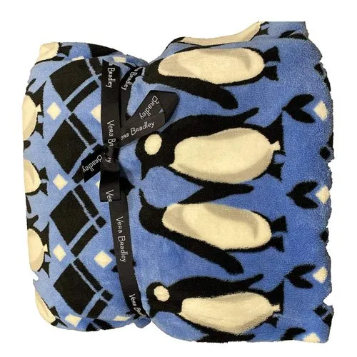 penguin throw blanket