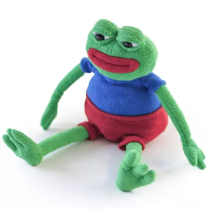 pepe the frog plushie